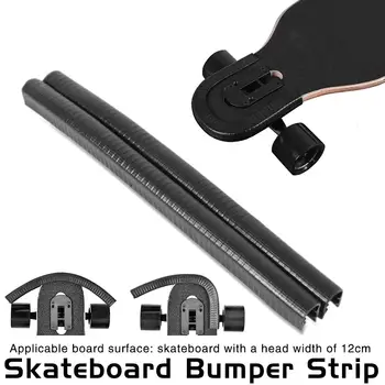 

Skateboarding Accessories Rubber Black Skateboard Cover Bumper Retaining Edge Skateboard Accessories