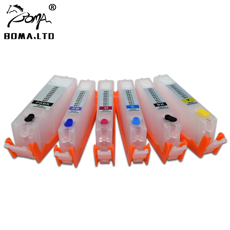 Картриджи BOMA.LTD PGI 480 CLI 481 чернильные картриджи для Canon PIXMA TR7540 TR8540 TS8140 TS6140 TS9140