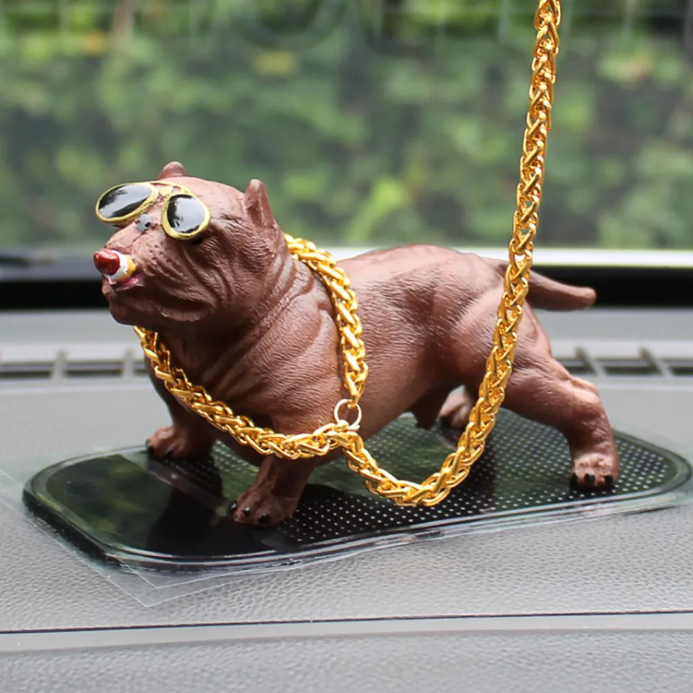 

Car Interior Accessories Dog Doll Ornaments For Toyota Corolla Avensis Yaris Rav4 Auris Hilux Prius Prado Camry 40 Celica Venza
