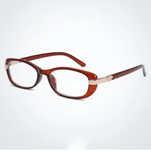 Новые женские деловые очки для чтения высококачественные женские пресбиопические очки PC полная оправа модные удобные 1,0-4,0 R245