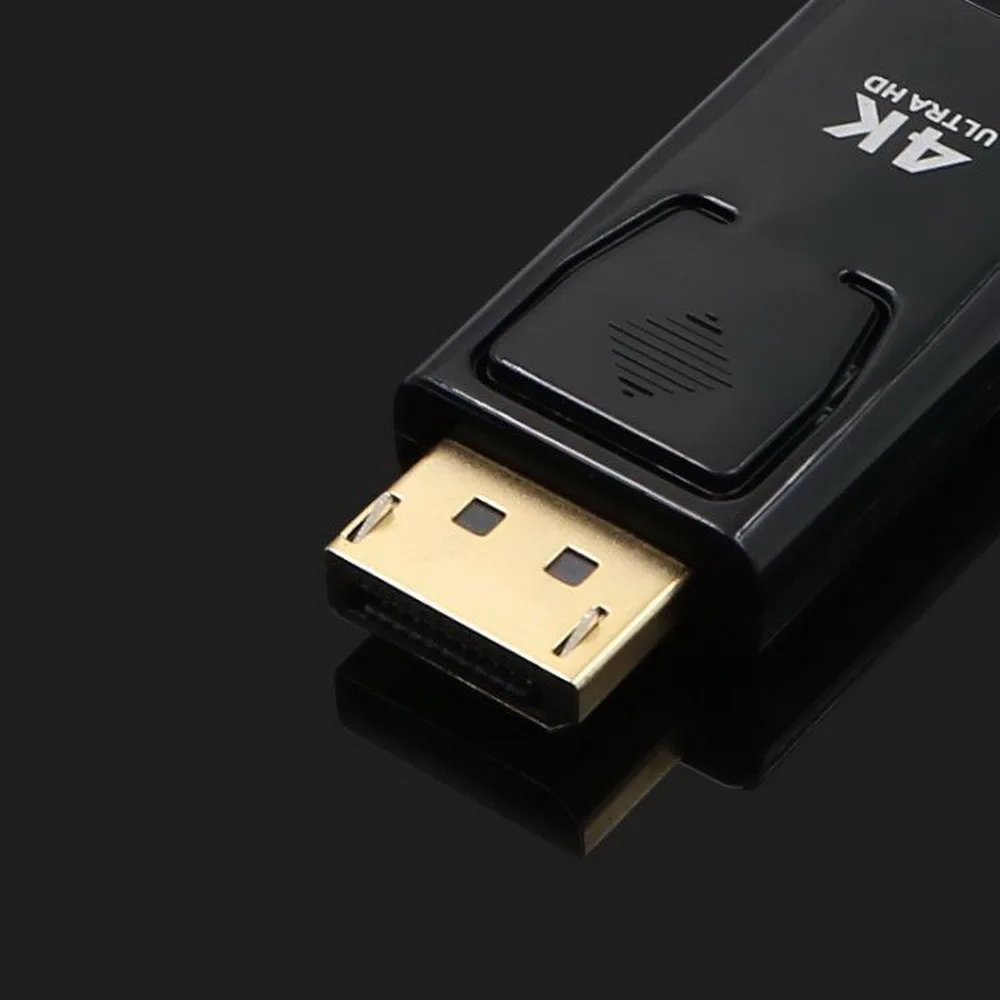 Адаптер Kebidu 4K Ultra HD переходник с DP на HDMI папа мама видео аудио разъем цифровые