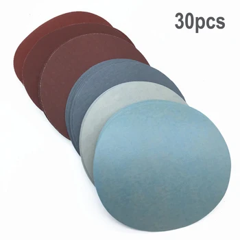 

30pcs 5 Inch 1000# /1500# /2000# /3000#/ 5000#/ 7000# Grit Sanding Discs