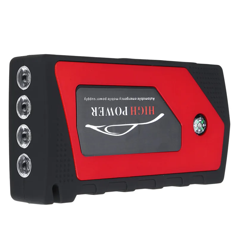 Audew 69800mAh 12V Car Jump Starter Emergency Starting Device 4USB LED Light Mobile Power Bank Car Charger Battery Booster