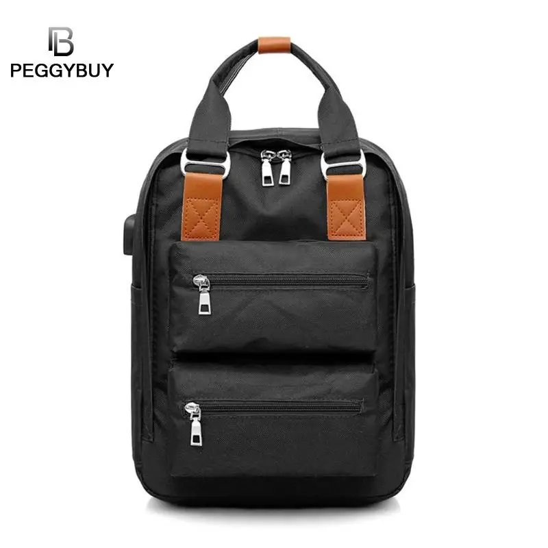 

Unisex Waterproof USB Charging Travel Laptop Satchel Business Anti-theft Backpacks Women Men Outdoor Large Capacity Knapsack