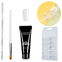 Major dijit 5 шт. для женщин УФ лампа использовать комплект инструментов для творчества ногтей поли гель для наращивания ногтей искусство Клей французский маникюр Быстрое расширение