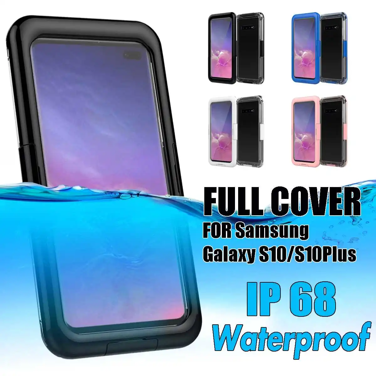 Full Cover Protective Case For Samsung for Galaxy S10/S10 Plus
