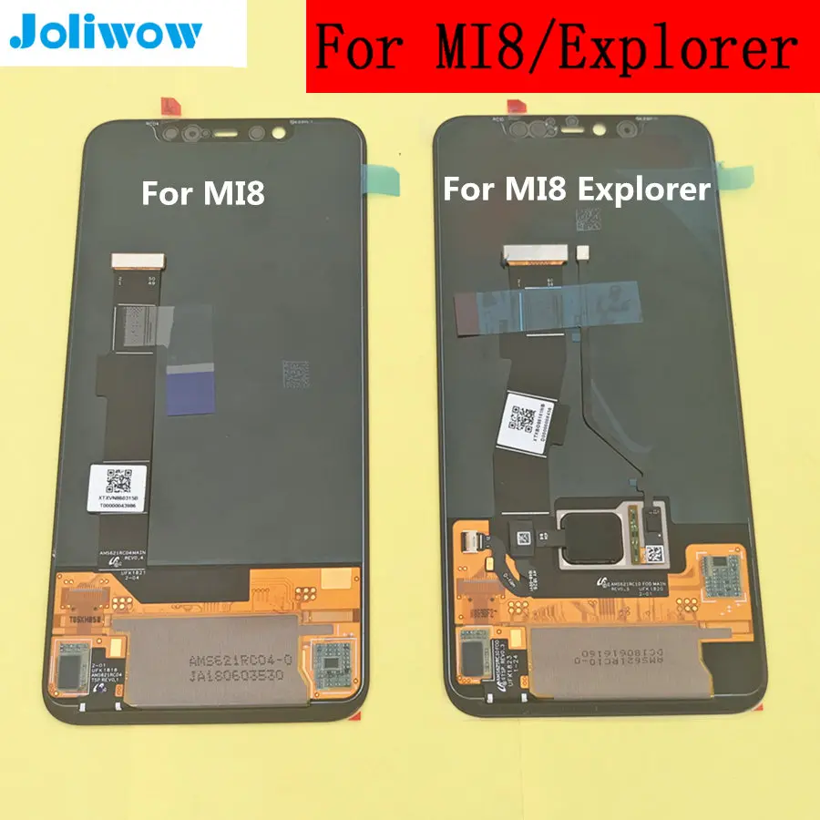 AMOLED LCD для Xiaomi Mi8 SE MI8SE Mi 8 PRO Explorer Edition ЖК дисплей + Замена сенсорного экрана в
