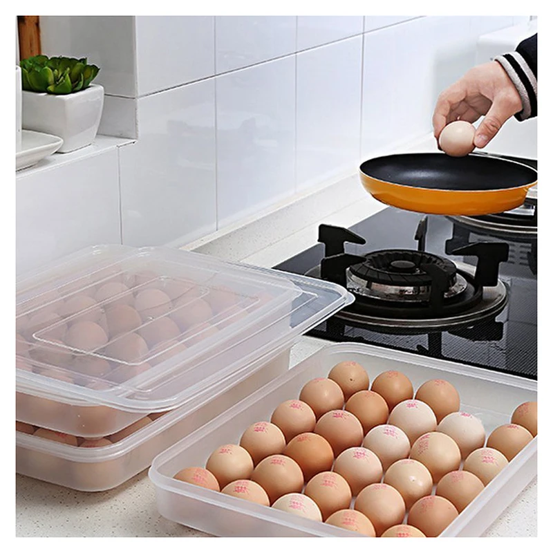 1 шт. 30 сетки большой емкости портативный домашний Пикник пластиковый ящик для яиц Чехол-держатель Контейнер для хранения холодильник