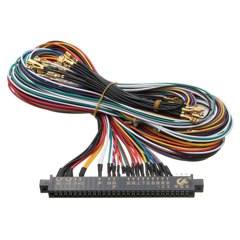 

56 in 1 Jamma Board Machine Wiring Harness Parts Multi Game DIY Kit Board Casino Top Board Games Machine Accessory
