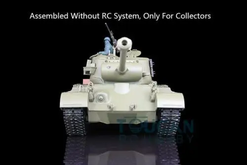 Henglong 1/16 пластик США M26 бак 3838 статическая модель без системы RC|Радиоуправляемые
