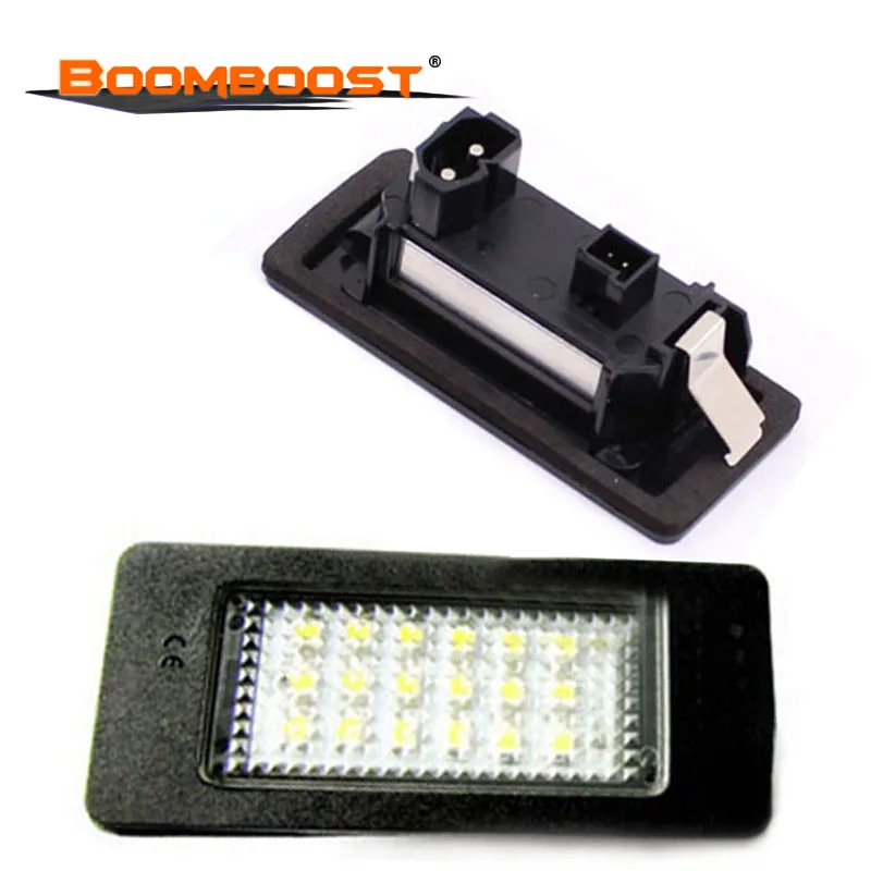 2pcs Led Car Lights 18smd Number Plate Light 12v Led License Plate Lamp