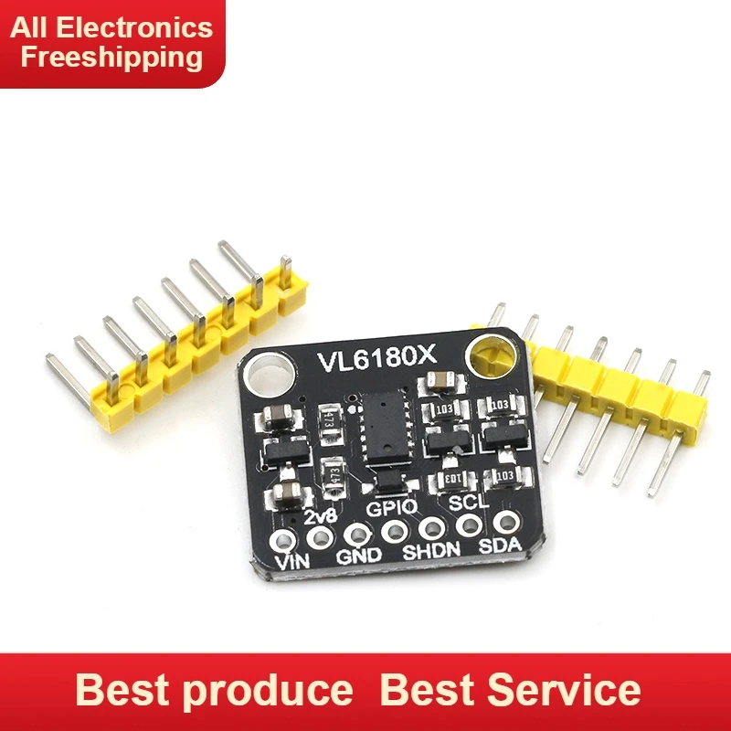 

VL6180 VL6180X Range Finder Optical Ranging Sensor Module for Arduino I2C Interface 3.3V 5V gesture recognition