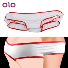 OLO двойная Одежда Нижнее белье сексуальные T брюки нижнее белье для Пары Флирт нижнее белье интимные игрушки для женщин мужчин пары носить трусики