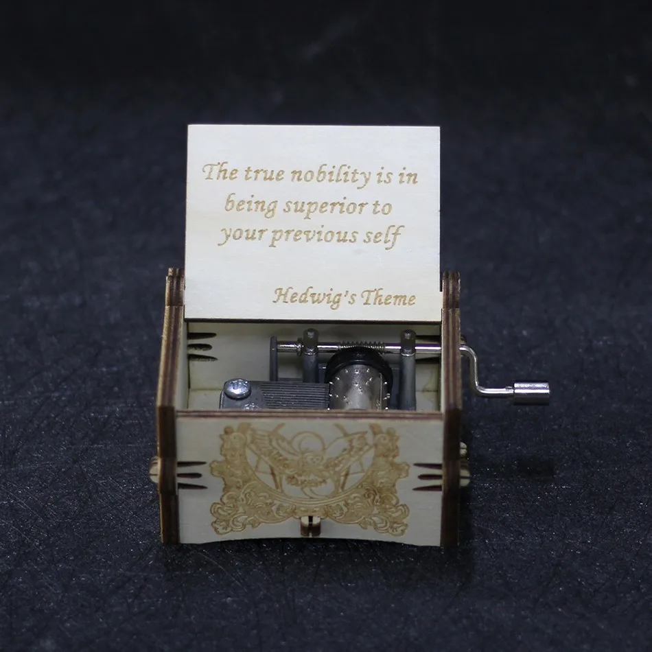 

Star Wars,Game of Thrones Music Box The Legend Of Zelda Popular Films Music Theme Melody Wood Cut Music Box Birthday Gift