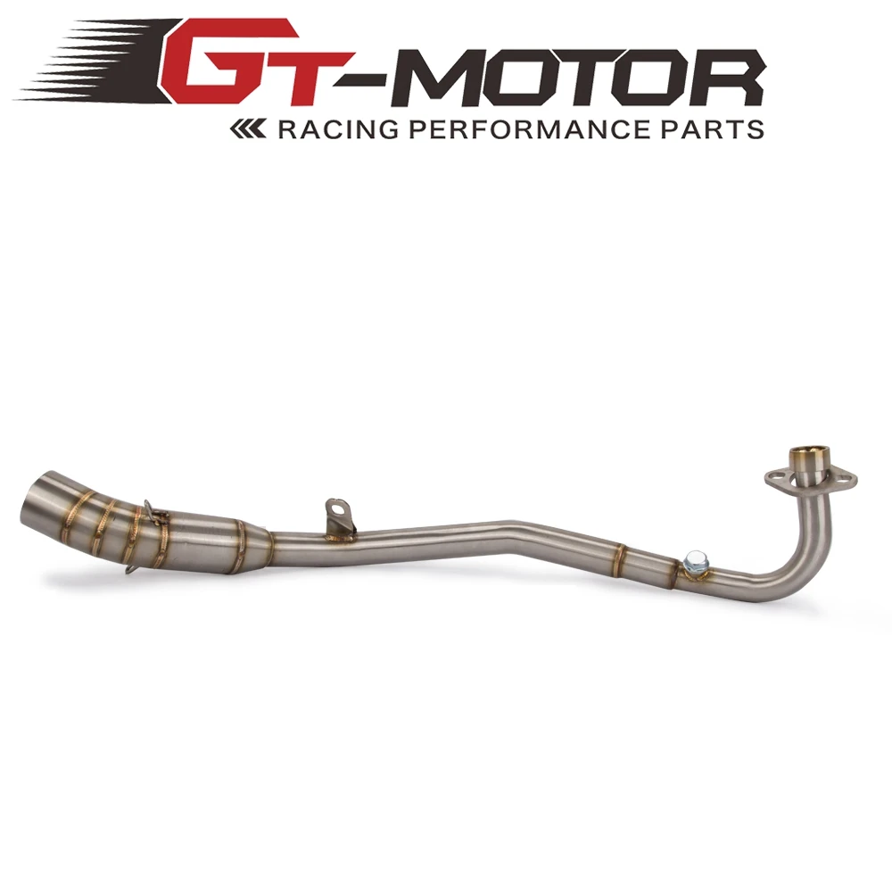 

Motorcycle Exhaust Connecting Pipe Middle Pipe For KAWASAKI Z125 Z 125 PRO 2016 2017 2018 2019