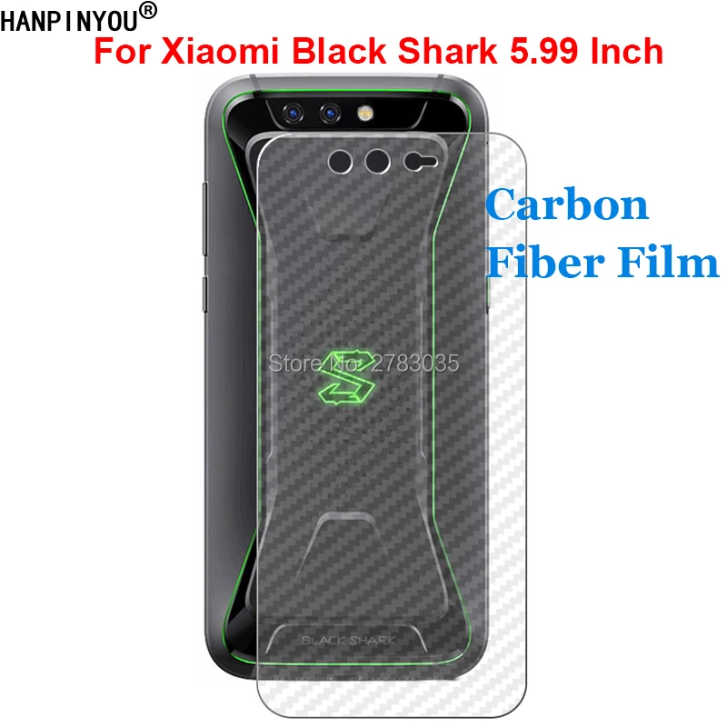 Для Xiaomi Black Shark 5 99 &quot3D защитная задняя пленка из углеродного волокна с защитой от