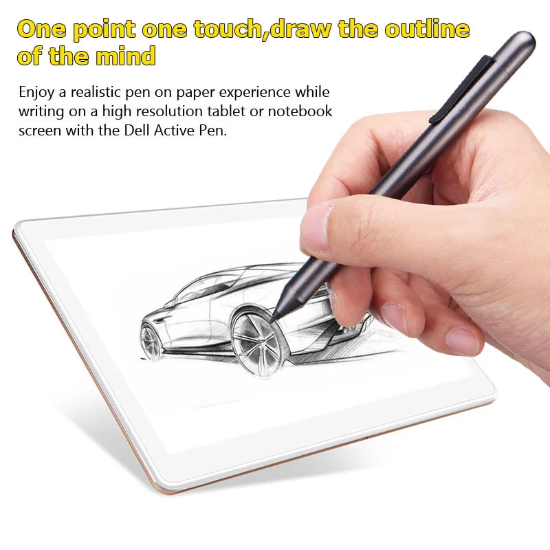 Active Stylus Pen Capacitive Touching Screen Tip For Dell Xps12 Xps13 9365 Pn556w Windows 8 10 Tablet Touching Stylus Tablet Touch Pens Aliexpress