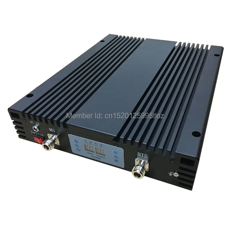 Single host high power high gain 2G 3G 4G tri band signal booster 90db repeater gsm/dcs/3g Custom frequency tri/Dual/Single band
