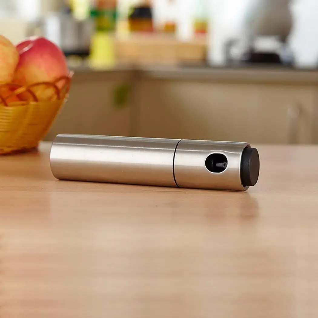 Portable Kitchen Spray Oil Bottle for Cooking Grilling Baking Stainless Steel PP good for health Easy to use Elegant Appearance Portable Kitchen Spray Oil Bottle for Cooking Grilling Baking Stainless Steel PP good for health Easy to use Elegant Appearance
