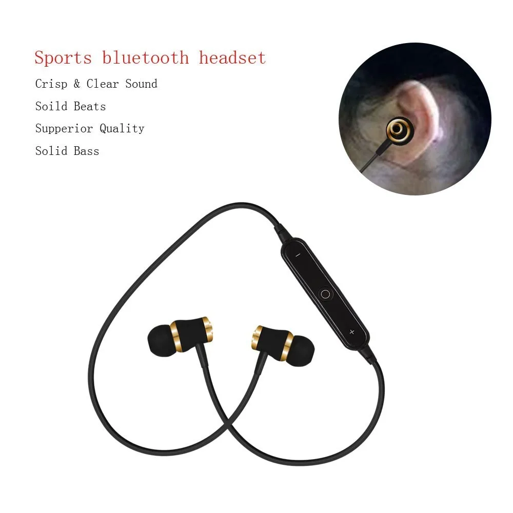 Беспроводные спортивные Bluetooth наушники CHYI беспроводная гарнитура для бега