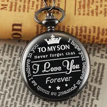 Тема бронзовые кварцевые карманные часы Горячая винтажные часы время в кармане Рождественский подарок на день рождения