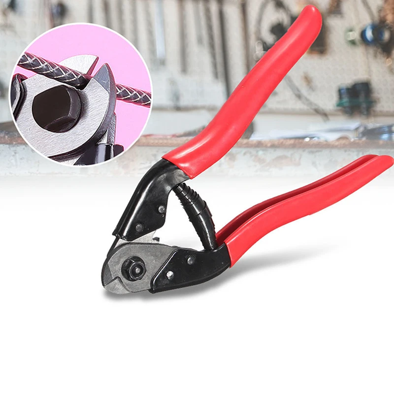 

Heavy Duty Steel Wire Cutter Cutting Cable Rope High Leverage Cut Pliers Tool Accessories