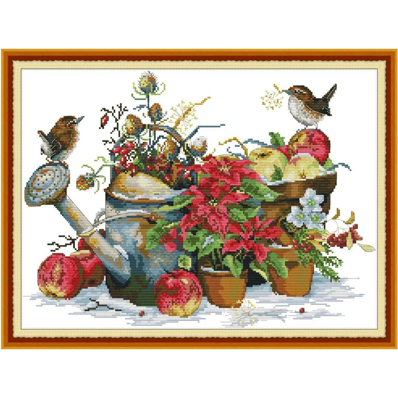 Cross Stitch Kits Embroidery Needlework Chinese Cross Stitch Animal Birds DIY cross stitch Printed Cross Stitch Decor Home Decor