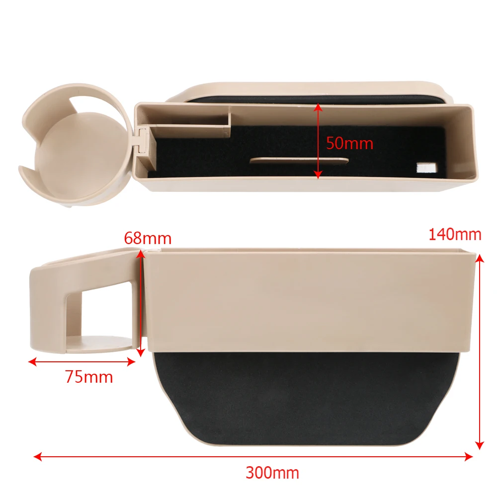 YOSOLO Car Organizer Storage Box Drink Holder Stowing Tidying Car-styling For Phone Pad Card Coin Case Universal Auto Gap Pocket YOSOLO Car Organizer Storage Box Drink Holder Stowing Tidying Car-styling For Phone Pad Card Coin Case Universal Auto Gap Pocket