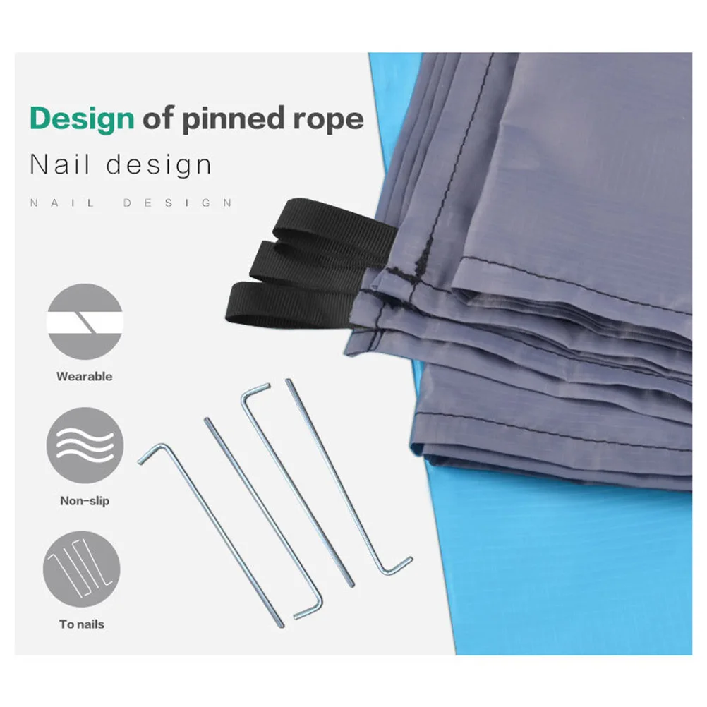 خفيفة الوزن في الهواء الطلق التخييم حصيرة وسادة مقاوم للرطوبة للطي سجادة للرحلات مقعد للماء الشاطئ حصيرة بطانية للاستخدام في الهواء الطلق ا...