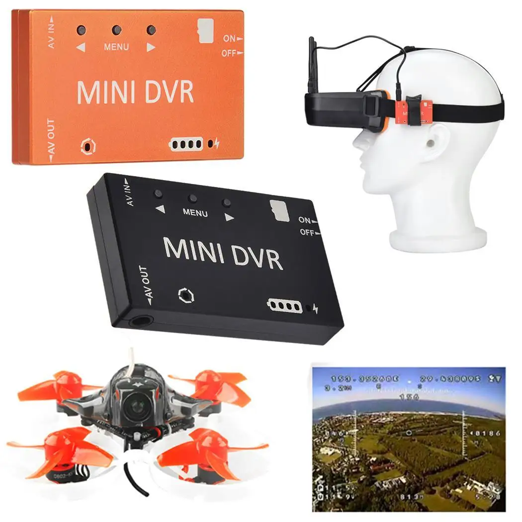

Mini DVR Recorder with SD Card 500mA Max Reader Support 32G 5V DC TF Card -10~60C Drone Accessories AVI