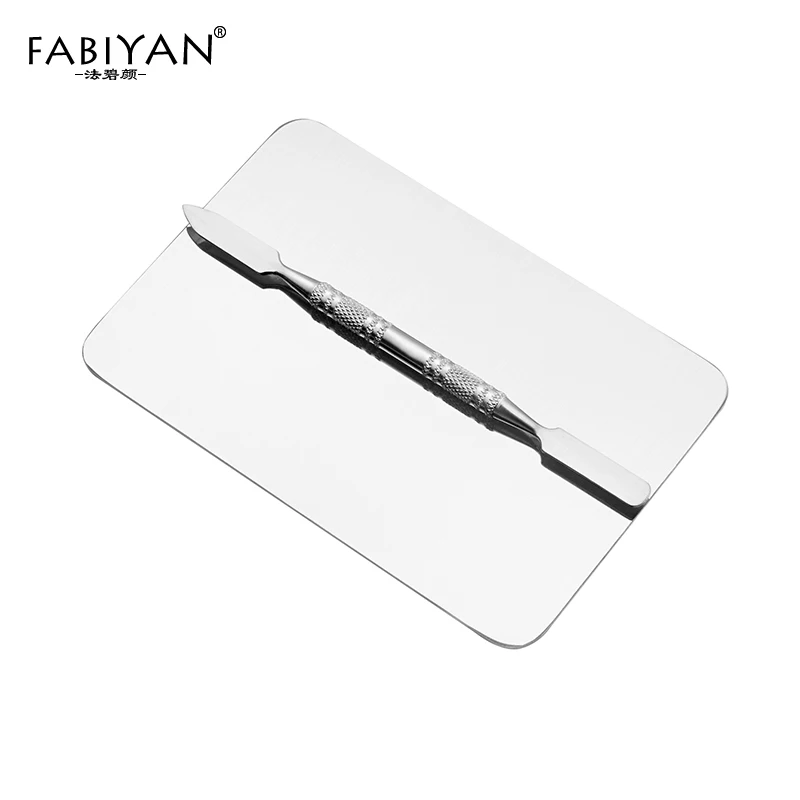 

Stainless Steel Palette Spatula Rod Beauty Makeup Nail Art Pigment Foundation Polish Gel Cream DIY Mixing Cosmetic Tools Set Kit