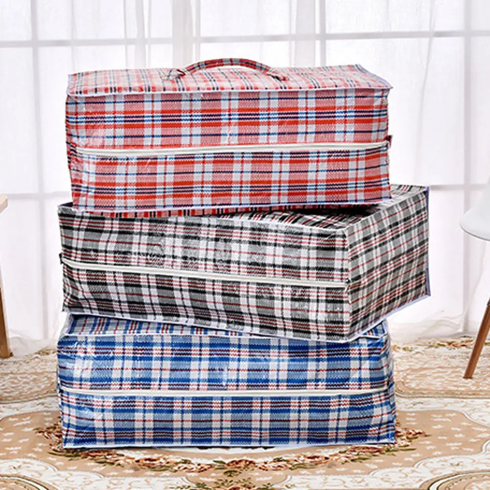

Convenient Useful Storage Bags Laundry Bags Zip Reusable Large Strong Shipping Storage Bags