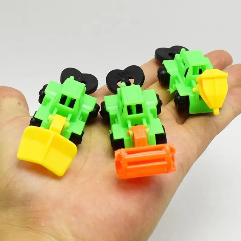 

Mini Vehicles Engineering Car Tractor Toy Dump Truck Model Toys Cars Kids Gifts Set Random Color