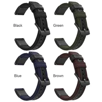 

22mm Sport Woven Canvas Watch Band Bracelet Wrist Strap For Samsung Gear S3 Smart Watch Bracelet
