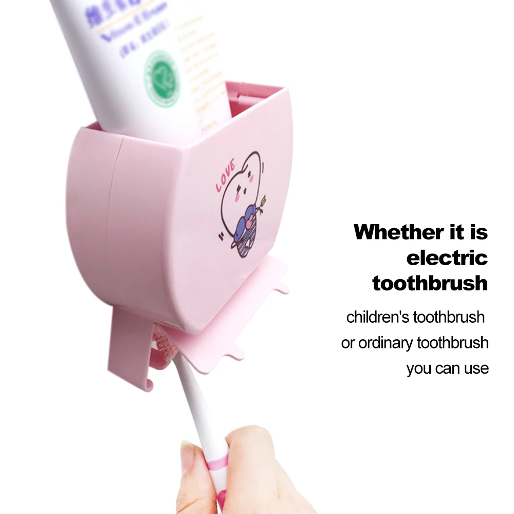 Аксессуары для ванной комнаты набор зубная щетка держатель для зубной пасты и для зубной щетки Диспенсер соковыжималка держатель зубной щетки для детей