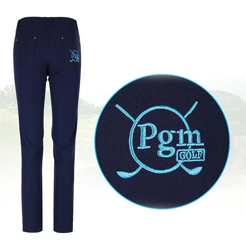 Wholesale Price 5tmOH Pgm Women'S Golf Pants High Elastic Sportswear Pencil Golf Tennis Pants Navy Blue Wholesale Price 5tmOH Pgm Women'S Golf Pants High Elastic Sportswear Pencil Golf Tennis Pants Navy Blue
