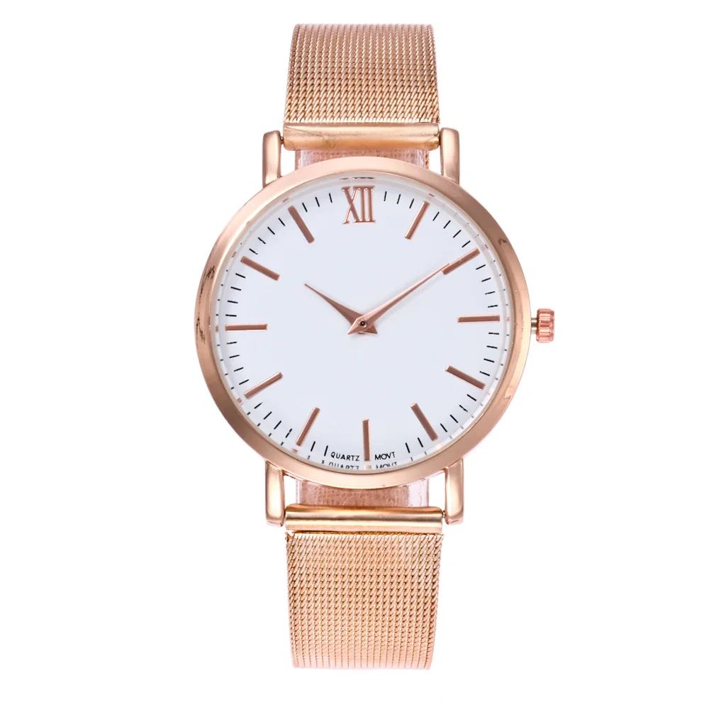 NEW Luxury Sport Business Men Watch Men Stainless Steel Mesh Belt Fashion Quartz Clock Women Watches Multicolor Optional Relogio