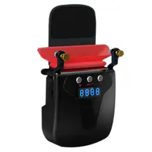 Охлаждающая подставка для ноутбука с температурным дисплеем тонкий портативный кулер для ноутбука Pad быстрое охлаждение 13 Регулируемая скорость ветра Питание от USB