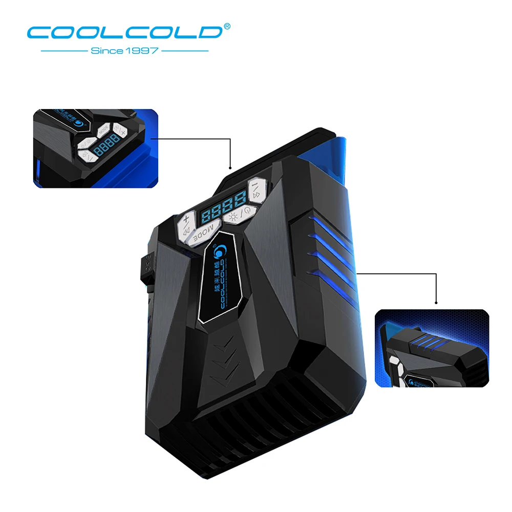 Ventilador de Refrigeração Extração de ar de Vácuo de Alto Desempenho de Escape Ventilador de Refrigeração da Cpu Cooler para Laptop Coolcold Refrigerador Portátil Cpu Jogo Usb da - Imagem 4