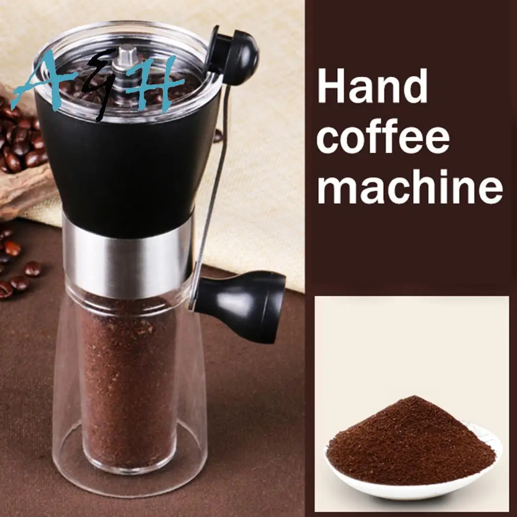 Home Portable Manual Coffee Maker Machine Drip design, simple and fast to use Coffee Maker Black