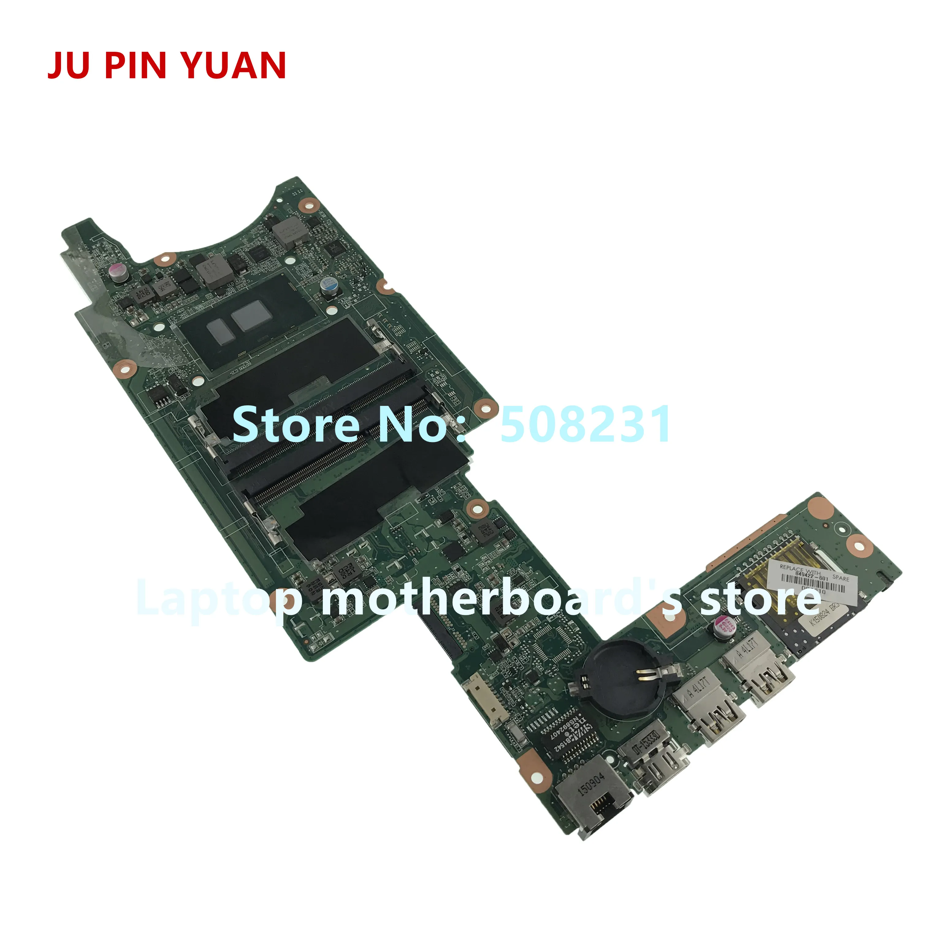 awesome JU PIN YUAN 849422-601 849422-001 DAY62PMB8E0 mainboard For HP Envy X360 15-U493CL Laptop Motherboa