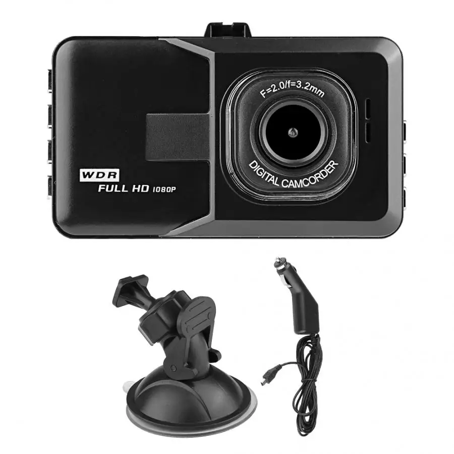 dash cam Q6 Portable 3.0 inch HD 1080P Resolution Car Camera Video Recorder Driving Recorder  car accessories