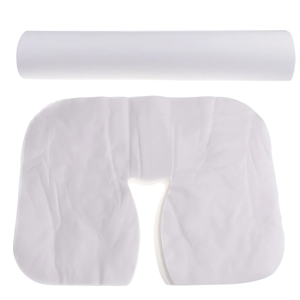 

Lot Non-Woven Headrest Paper Roll Spa Salon Bed Table Cover Tattoo Supply with Face Pillow Cover