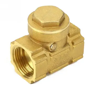

DN20 Check Valve Brass One-way Swing Check Valve Automatic Swing Check Valve for Water Oil Acidic Media Het ventiel durable