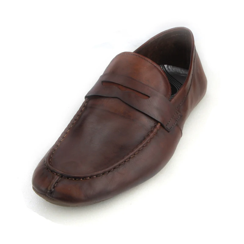 40 Des Cuir Décontractées Pour Chaussures Vintage Souples Respirant Confortable Hommes En Mode Conduite Mocassins Tailles Avec 44 CQxoerdBW