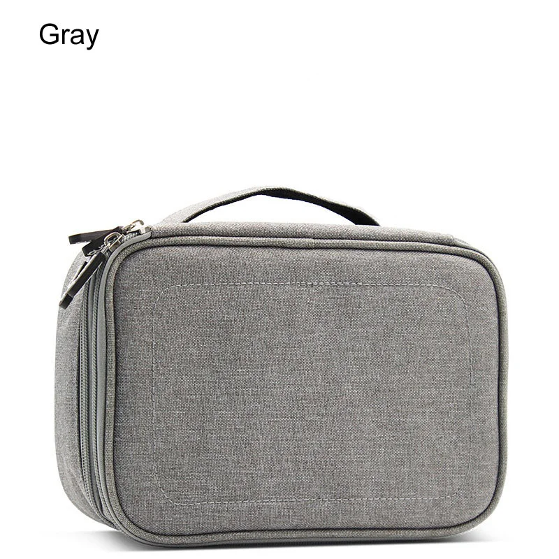 

Cable Organizer Bag Storage Box Oxford Cloths Flash Drives Wires Earphones Travel Electronic Accessories Multifunction