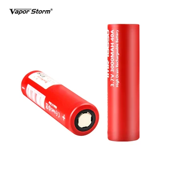 

18650 Rechargeable Battery 3000mah 3.7V 40A High Drain Lithium 18650 Vape Battery Cell For Electronic Cigarette Box Mod