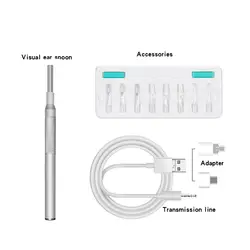 Ухо эндоскоп Диаметр 3,9 мм Портативный Бороскоп 3 в 1 USB уха инструмент для очистки HD Visual инструмент для чистки ушей ушной серы удалить с мини