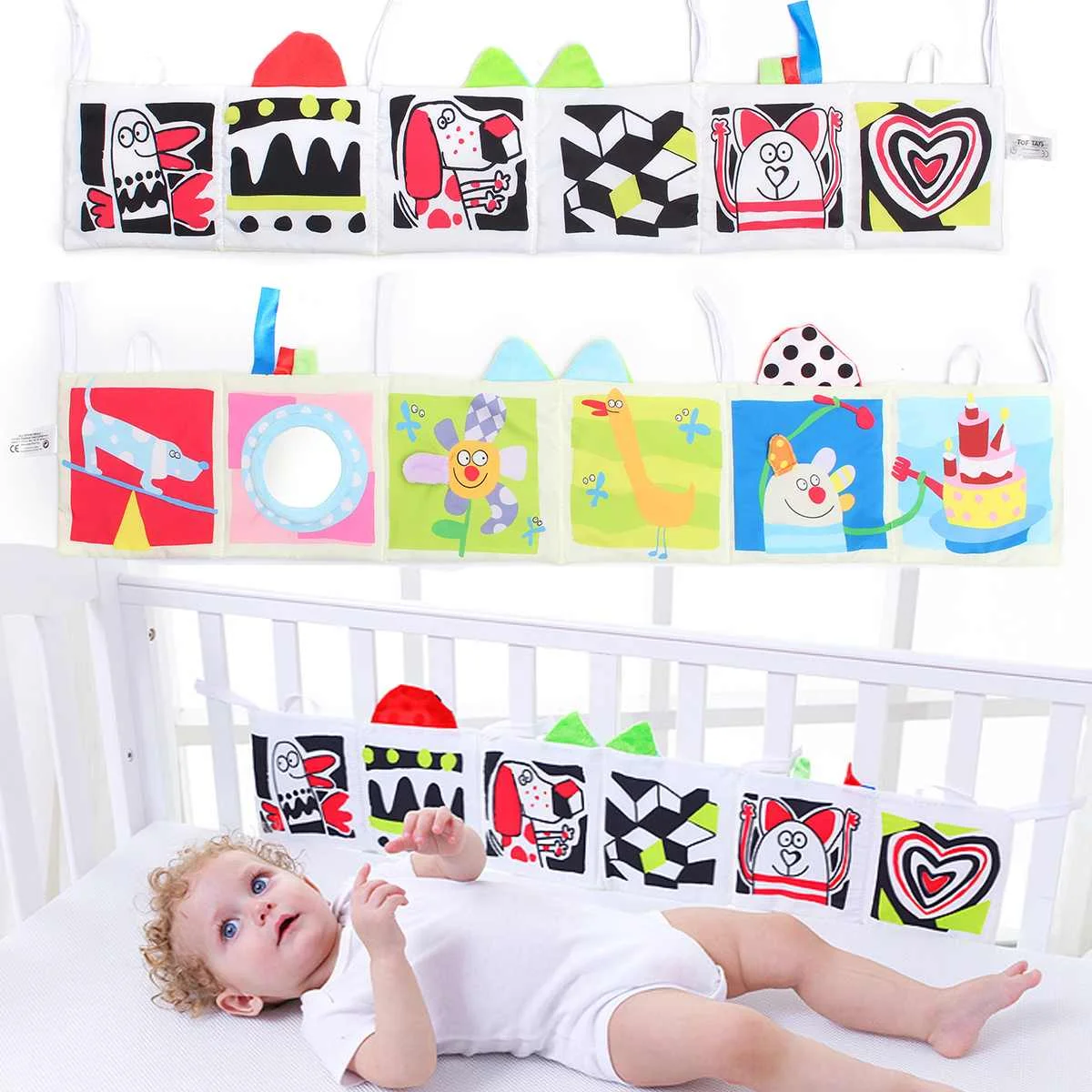 Buy Portable Baby Crib Bumpers Breathable Newborn Infant Kids Bedding Sleeping