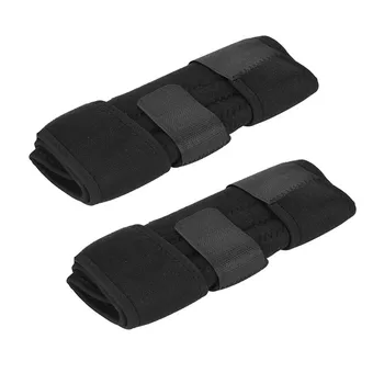 

2PCS Knee Brace Support with Parallel Adjustable Velcros and 4 Springs for Injury Recover, Protect Knee, Joint Pain Relieve
